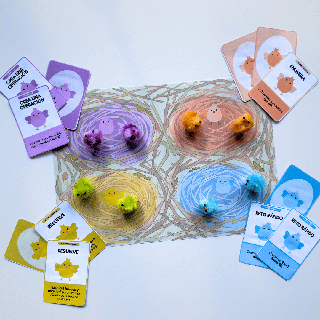 Pollitos en Acción - Vista general