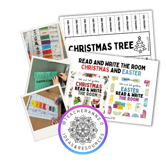 Read & Write the Room - Christmas & Easter