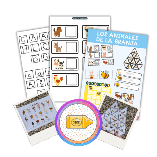 Animales de la Granja: Aprendo, escribo y programo