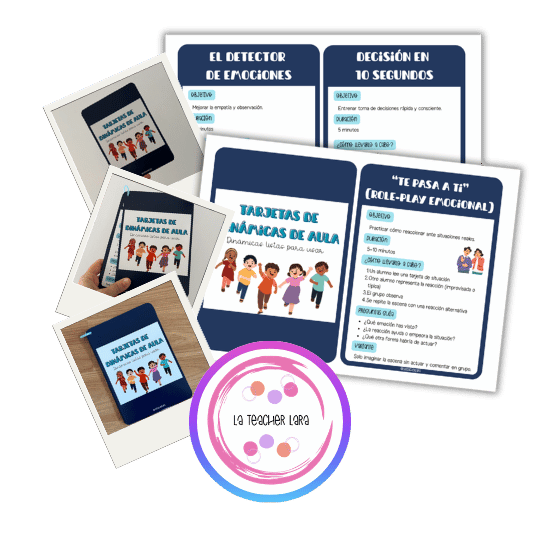 Tarjetas de dinámicas para el aula by @lateacherlara