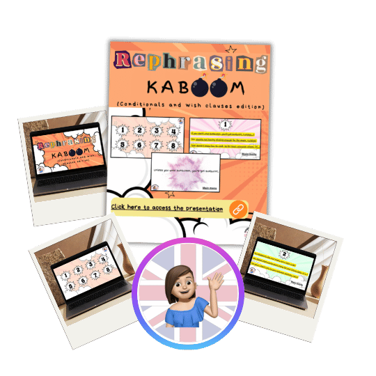 Rephrasing Kaboom (conditionals and wish clauses edition)