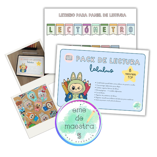Pack lector Labubu