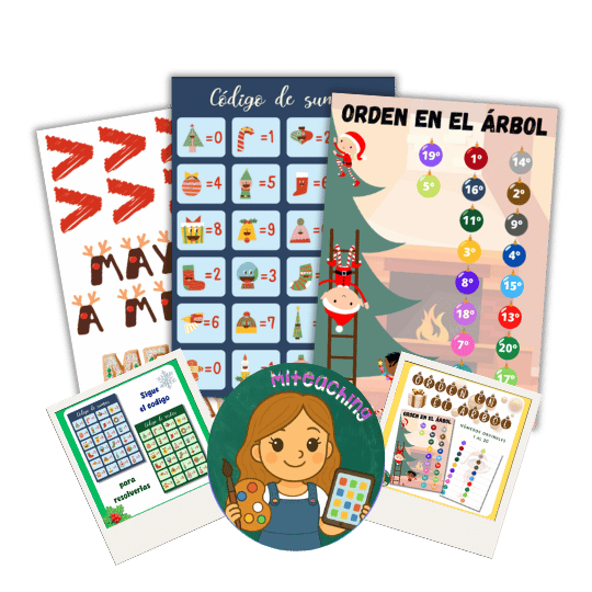 Pack Matemáticas navideñas