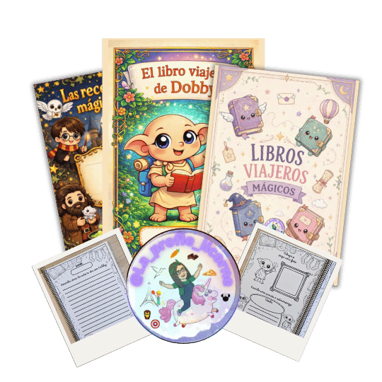 Pack de plantillas de libros viajeros
