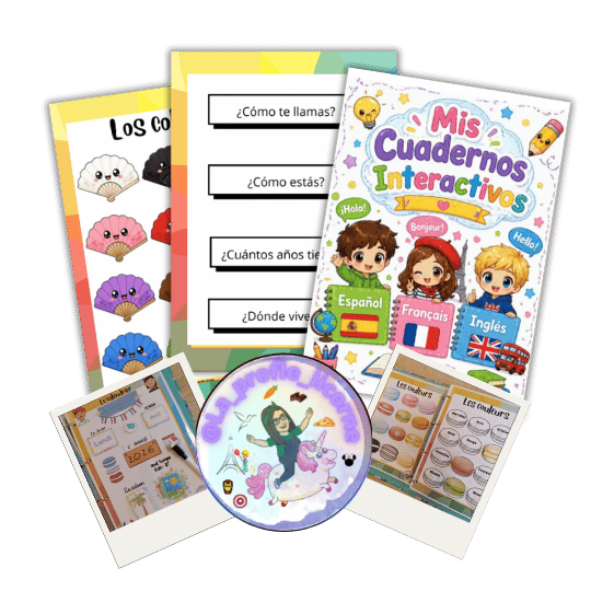 Mis cuadernos interactivos: ELE, FLE e Inglés.