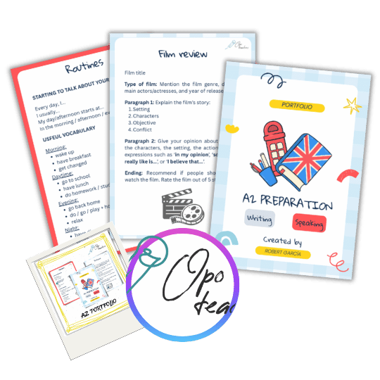 Portfolio: English A2 preparation for students