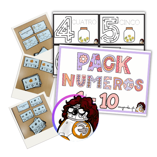 Pack números 1-10