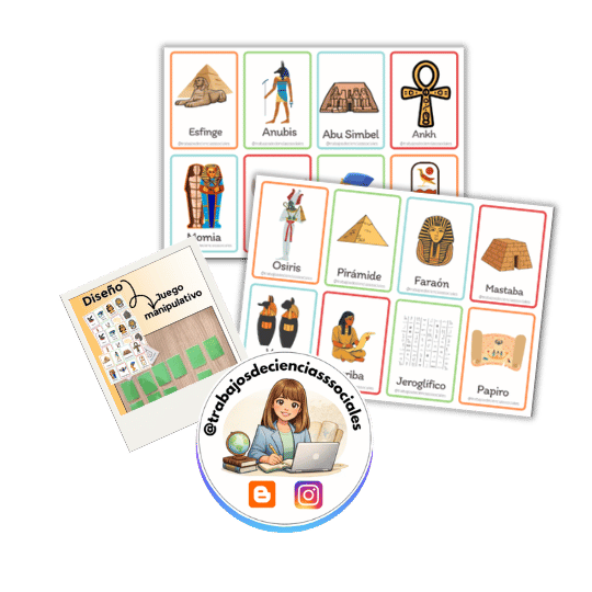 Juego de Memoria del Antiguo Egipto