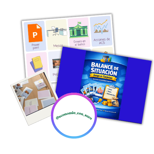 Juego de tarjetas sobre el Balance de Situación