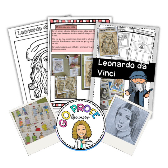 Leonardo da Vinci: actividades para Plástica