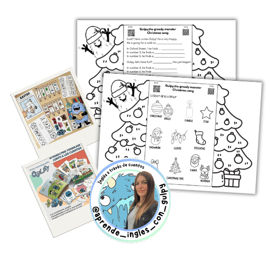 Pack storytelling "Gulpy, the greedy monster"