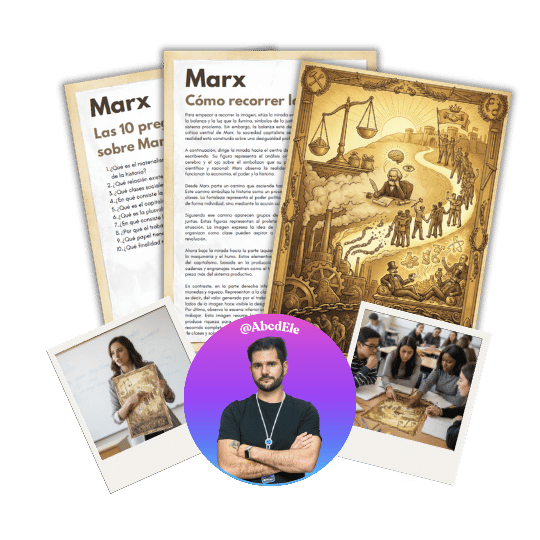 Marx Fichas visuales de filosofía