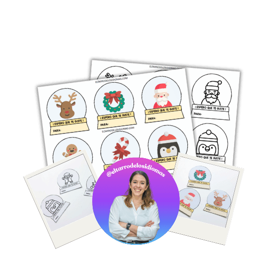 Etiquetas para regalos de Navidad