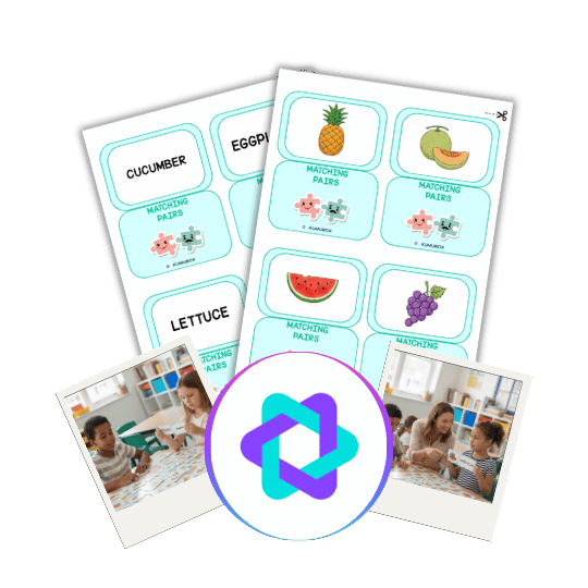 Matching Game (Food topic)