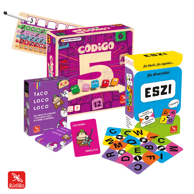 Ludilo Pack 1: Código 5, Eszi y Taco Loco Loco