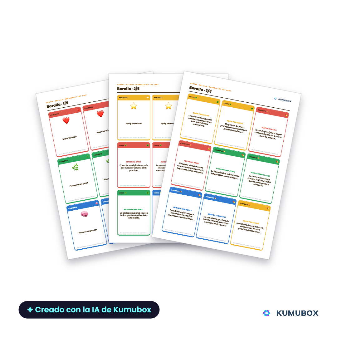 Material de laboratorio y seguridad