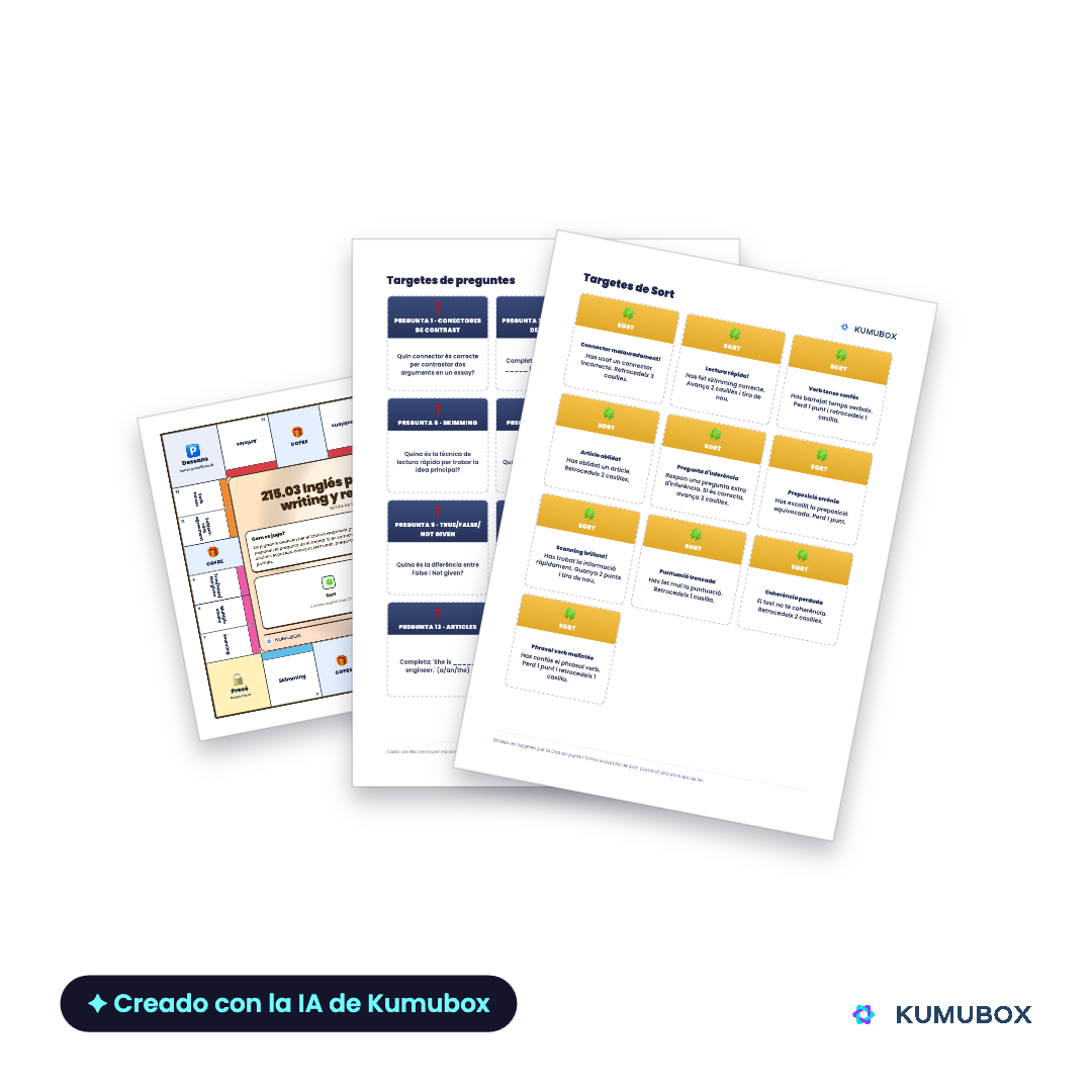 Inglés para la prueba de acceso: writing y reading