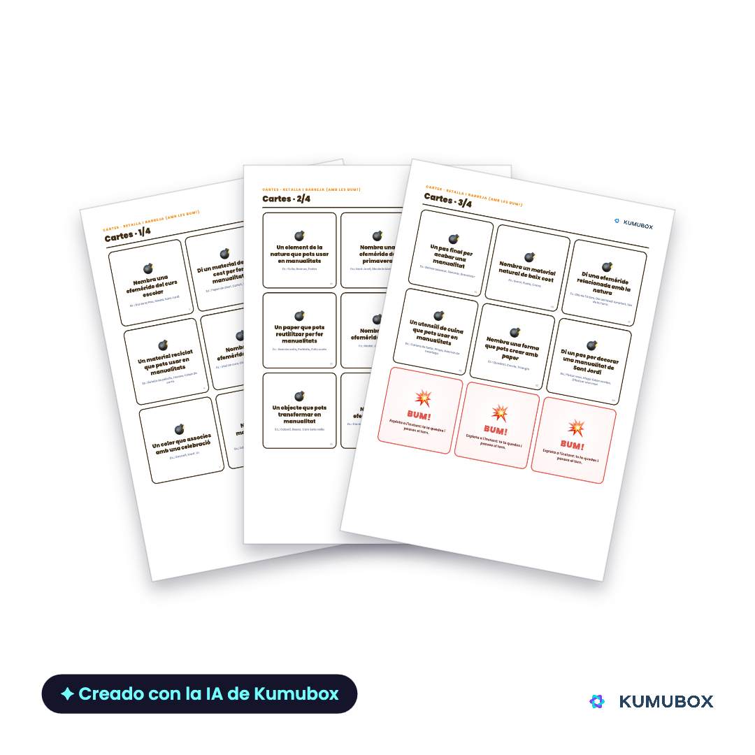 Manualidades por efemérides