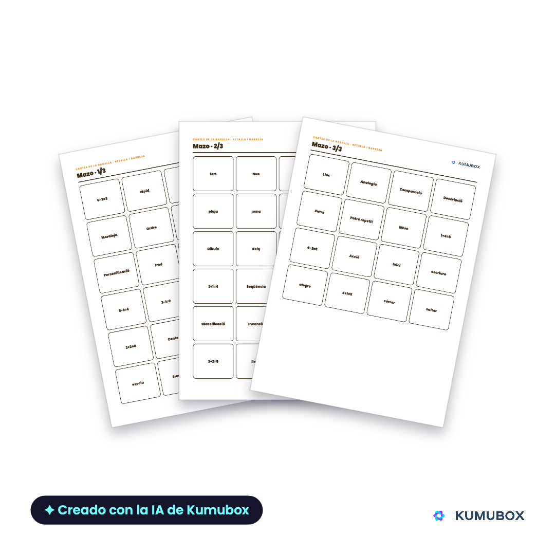 Cuaderno de verano: repaso de Primaria