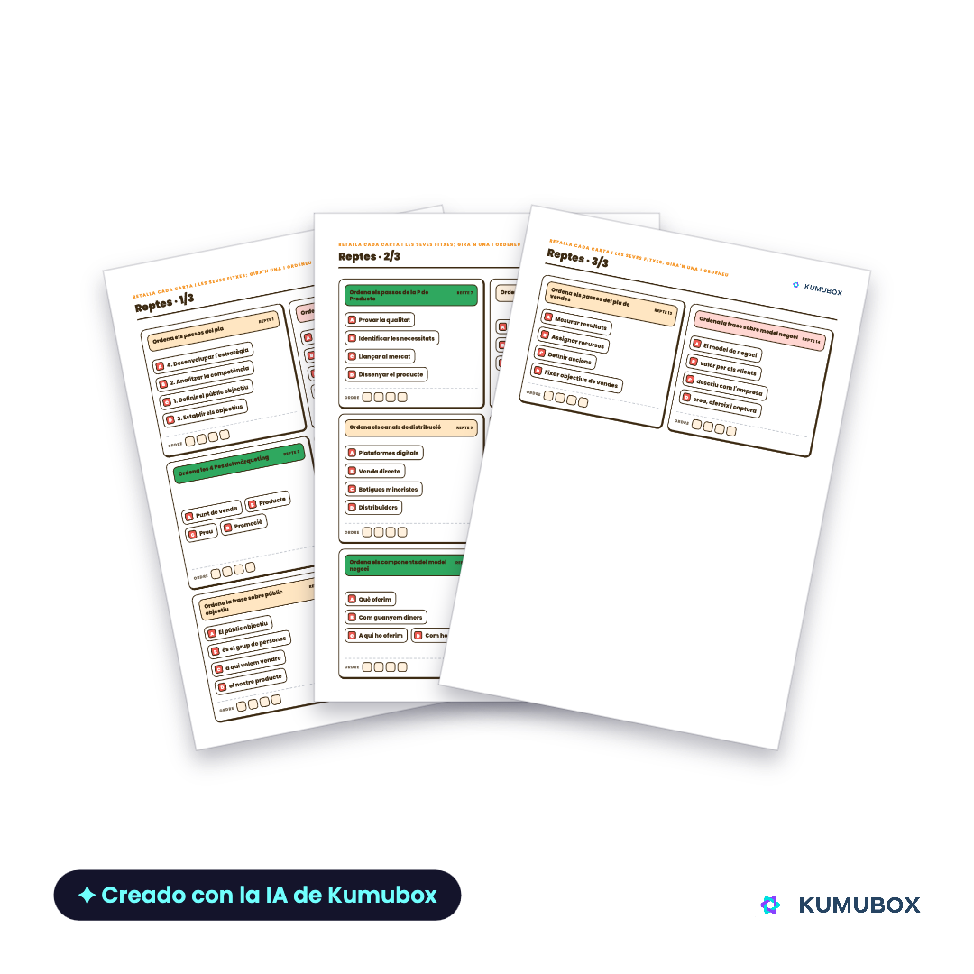 Marketing y plan de empresa