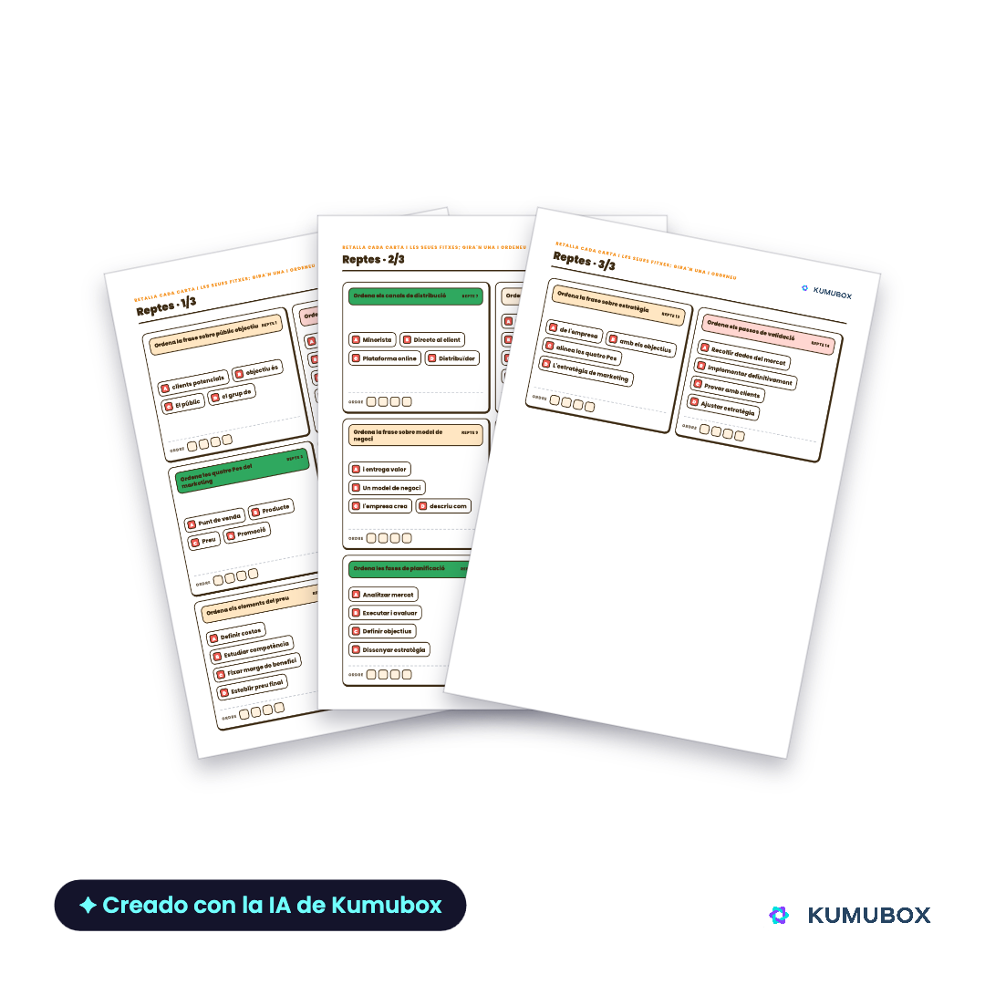 Marketing y plan de empresa
