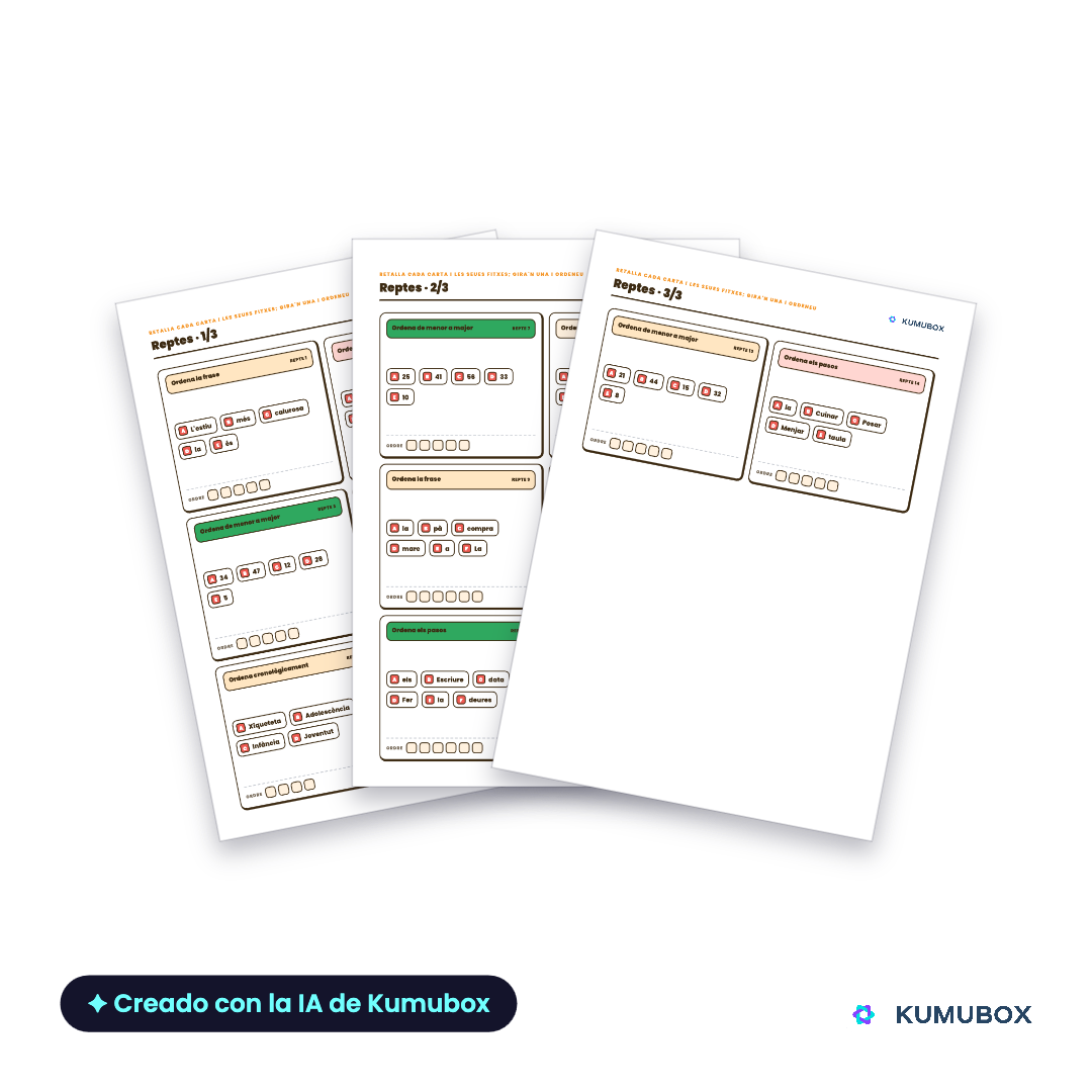 Cuaderno de verano: repaso de Primaria