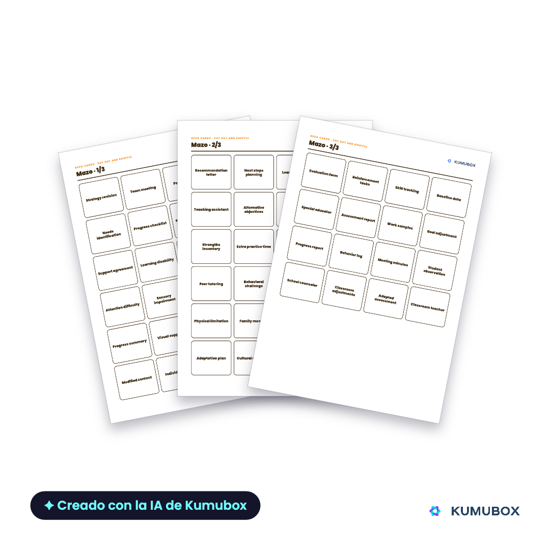 Adaptacións curriculares: documentación