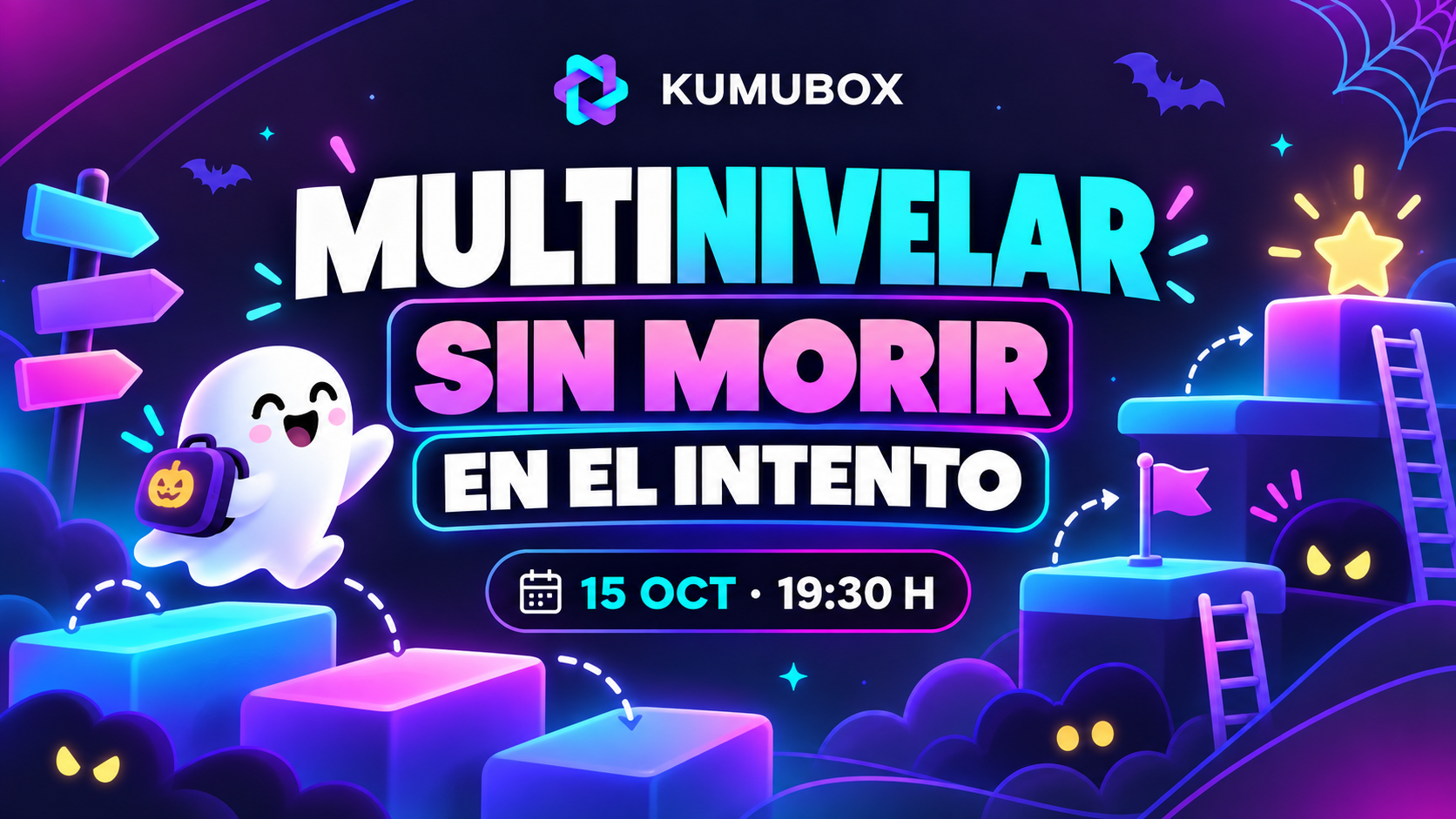 Multinivelar sin morir en el intento, directo gratuito de Kumubox del 15 de octubre