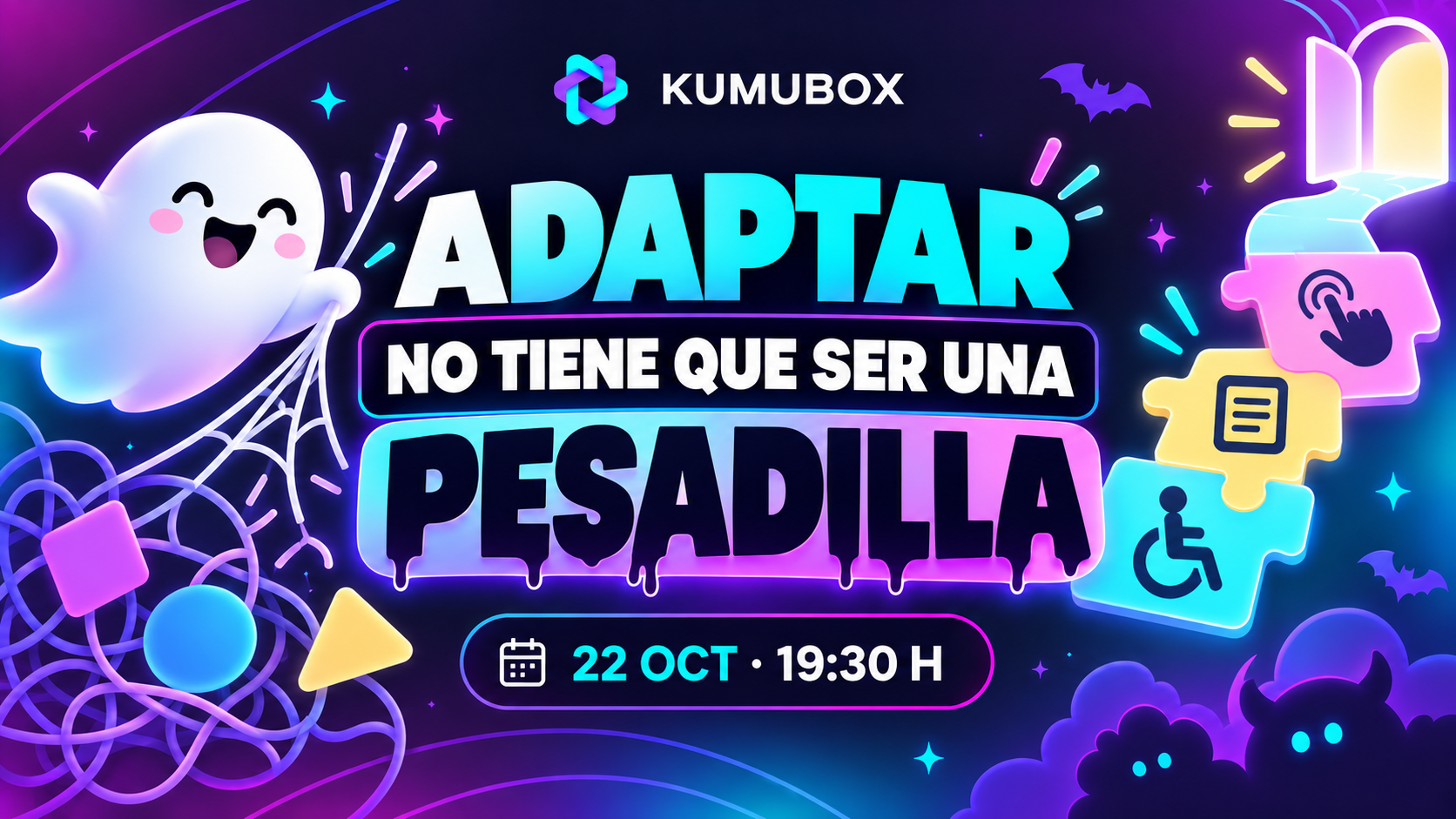 Adaptar no tiene que ser una pesadilla, directo gratuito de Kumubox del 22 de octubre